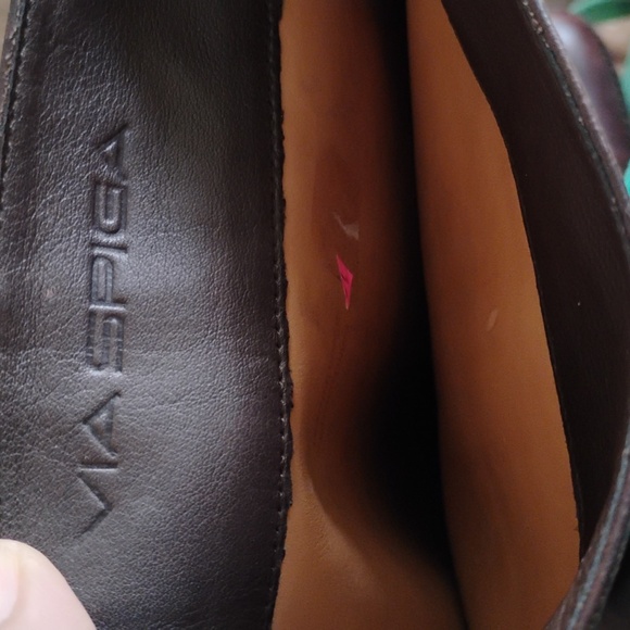 Via Spiga Dark Brown Heeled Boots - Picture 8 of 8